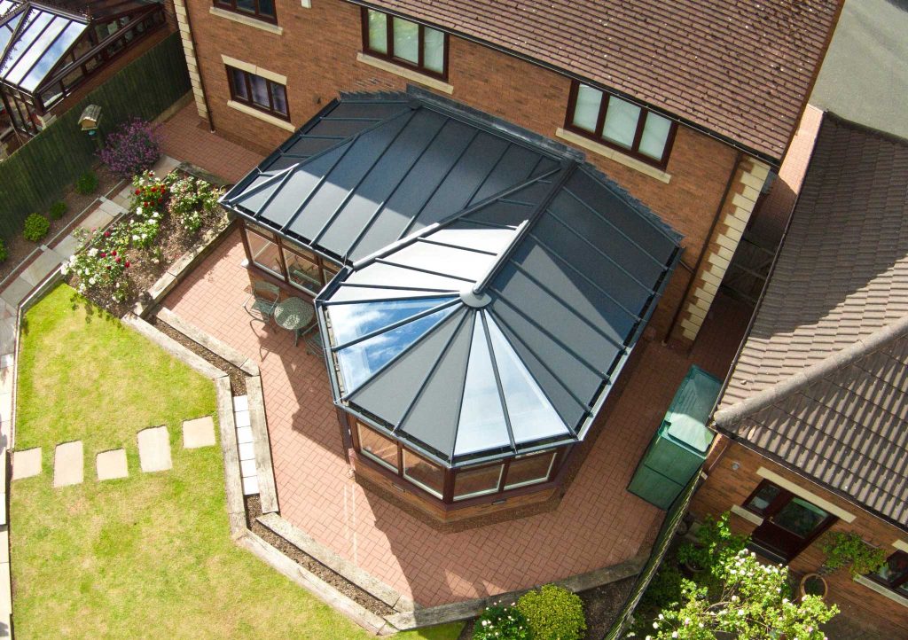 conservatory roof p-shaped