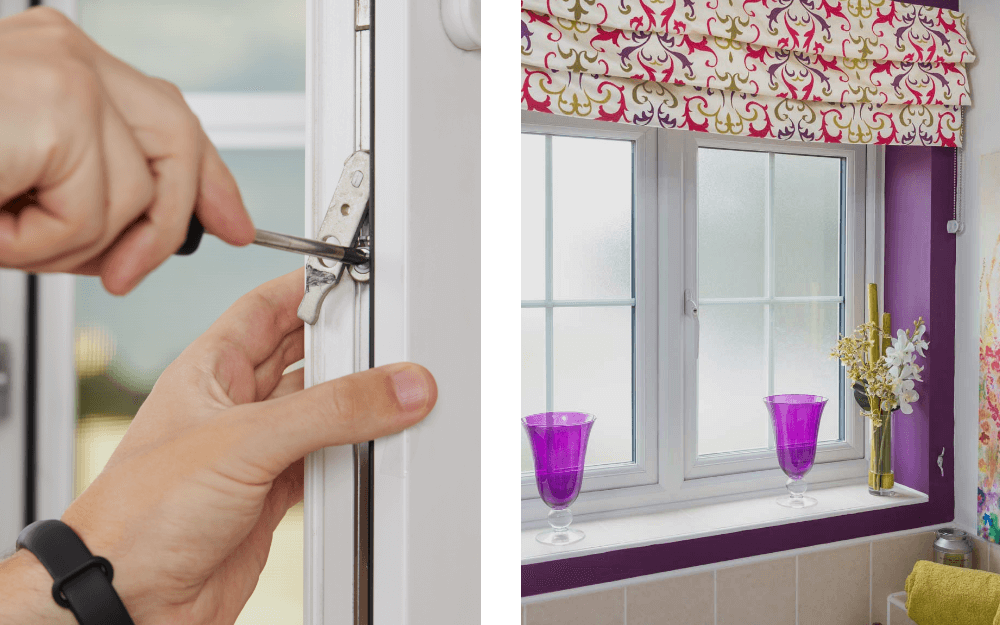 double image of repair