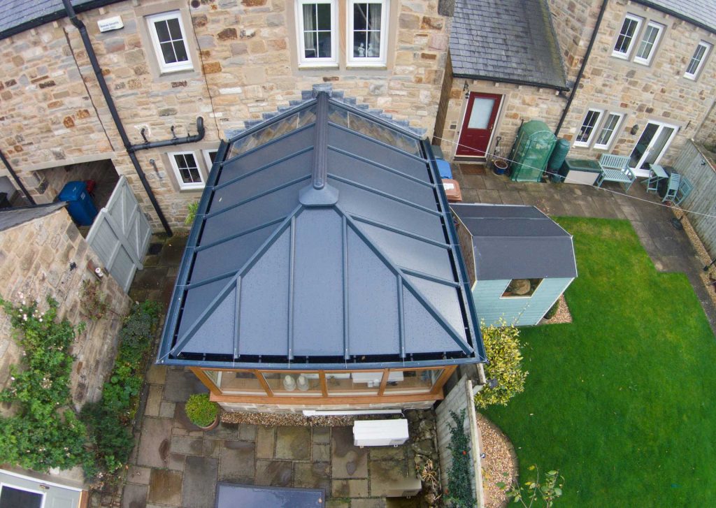 birds eye view replacement roof
