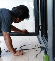 servicing a door