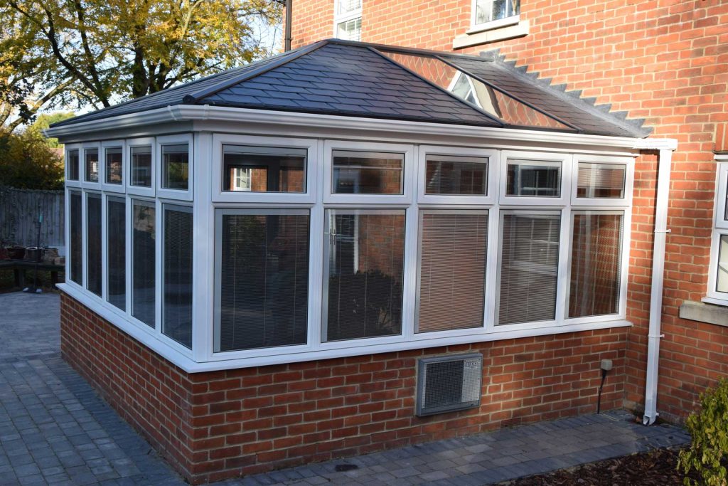 tiled conservatory roof