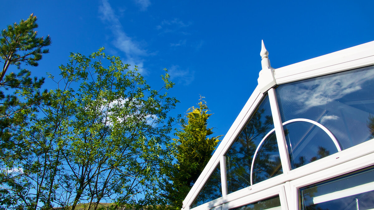 top of conservatory roof