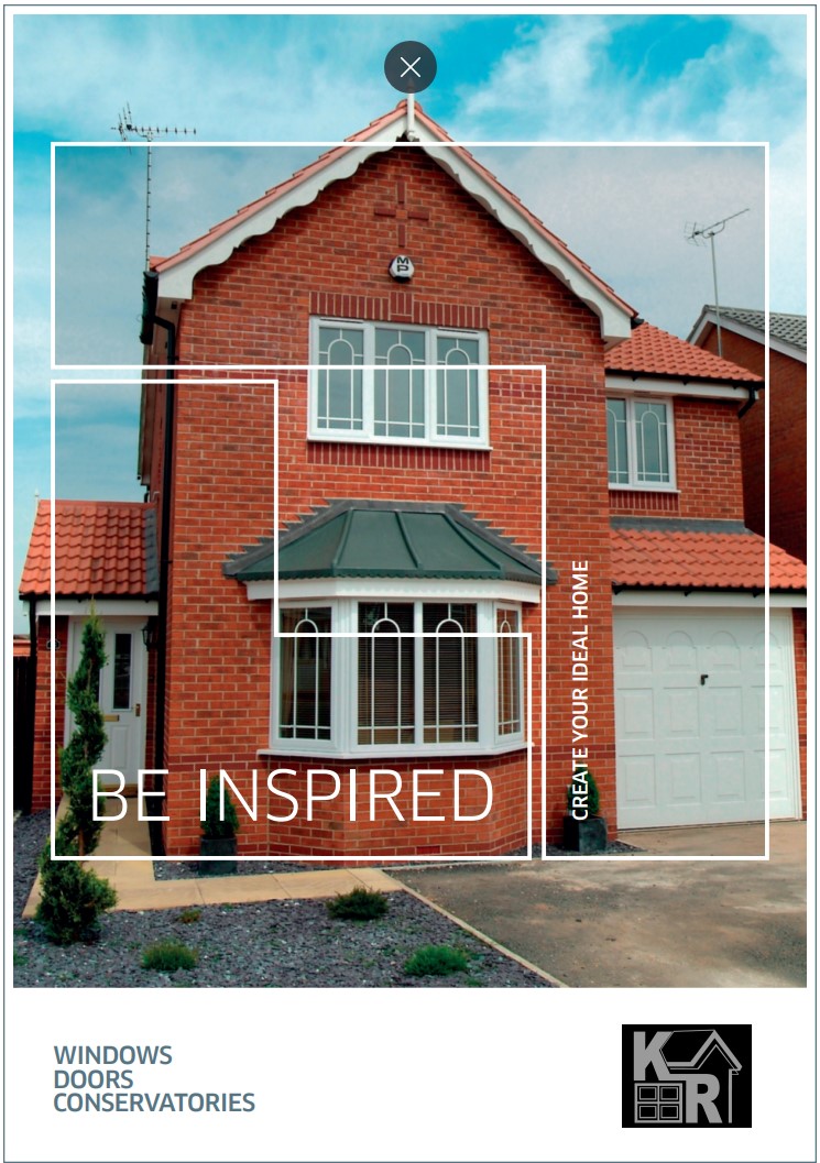 Front cover of UPVC Windows and Doors brochure