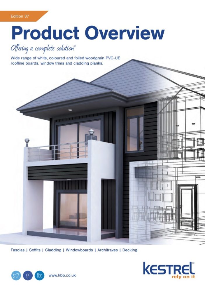 Front cover from the Kestrel Brochure.