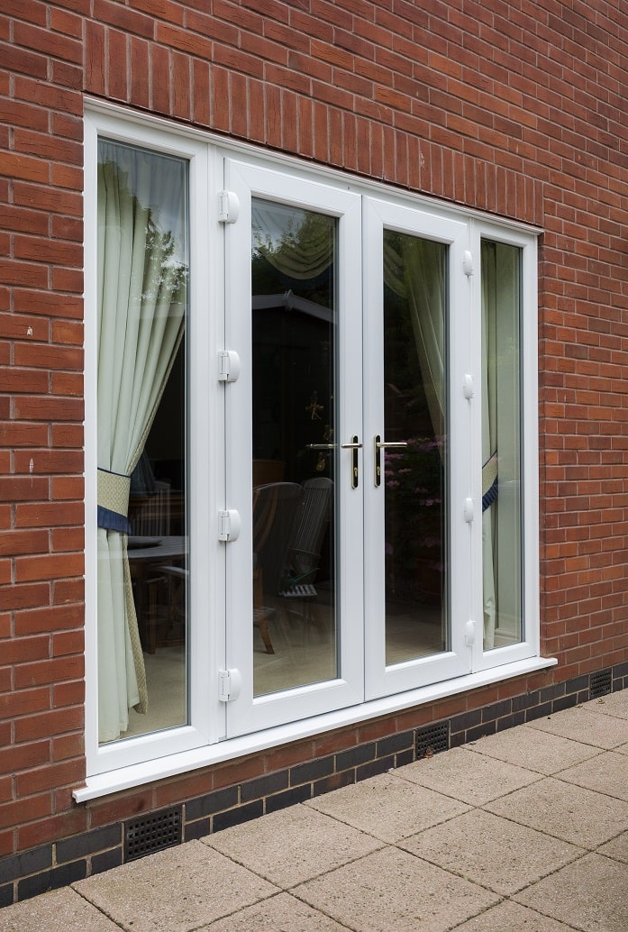 french door deceuninck exterior shot 2