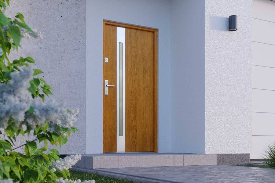 Optima wood panel exterior shot
