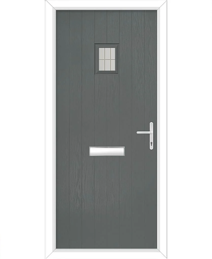 Grey Composite Fire Door