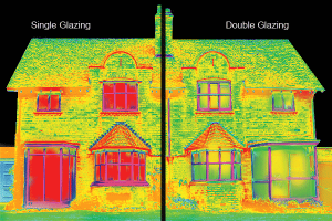 Double Glazing home heatmap